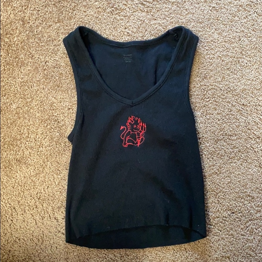 BRANDY MELVILLE DEVIL TANK TOP